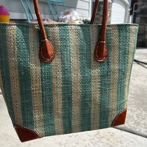 Shebobo raffia shoulder bag